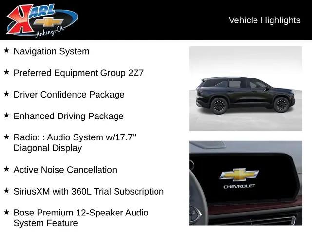 2026 Chevrolet Traverse AWD Z71