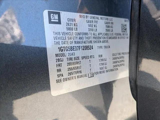 2015 GMC Canyon SLE