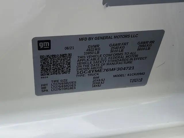 2021 Chevrolet Silverado 2500HD 4WD Crew Cab Long Bed Custom