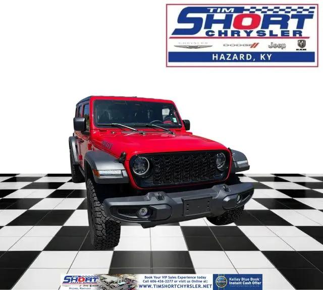 2025 Jeep Wrangler 4xe Willys 4xe for sale in Hazard, KY