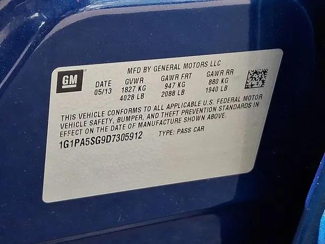 2013 Chevrolet Cruze LS Auto