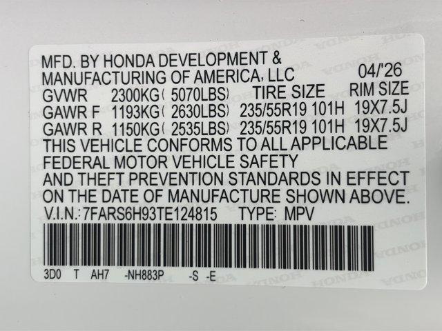 2026 Honda CR-V Hybrid AWD Sport Touring