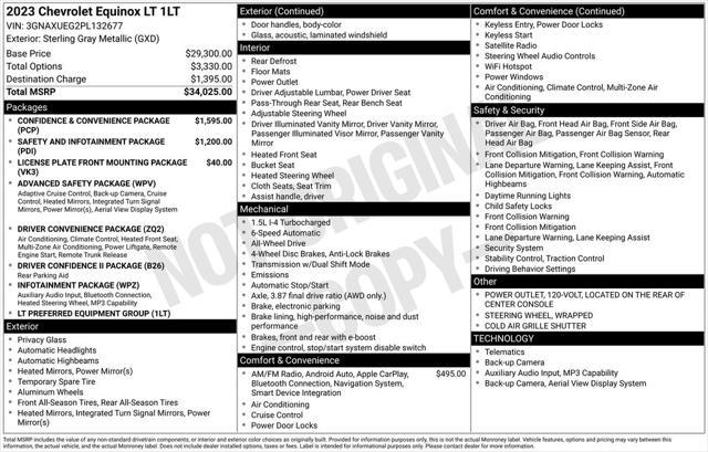 2023 Chevrolet Equinox AWD LT