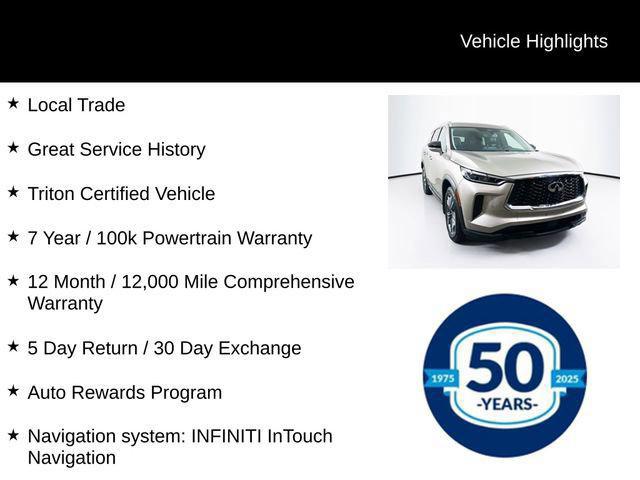 2023 INFINITI QX60 LUXE AWD