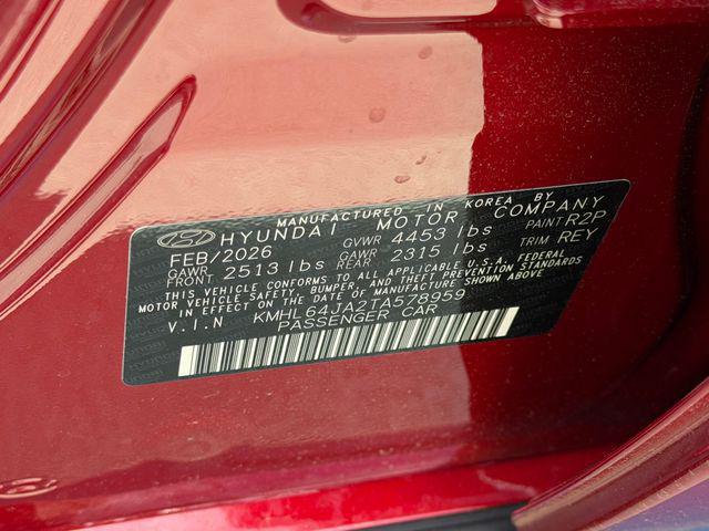 2026 Hyundai Sonata SEL Sport