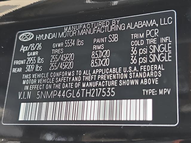 2026 Hyundai Santa Fe Limited