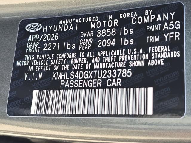 2026 Hyundai Elantra SEL Sport Premium
