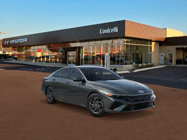 2026 Hyundai Elantra Hybrid Blue
