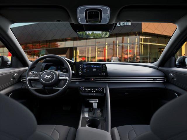 2026 Hyundai Elantra Hybrid Blue