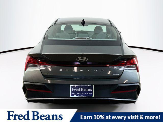 2026 Hyundai Elantra Hybrid Blue