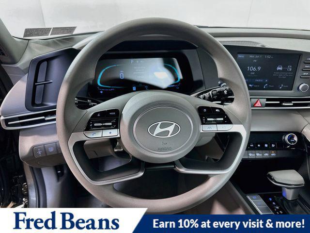2026 Hyundai Elantra Hybrid Blue