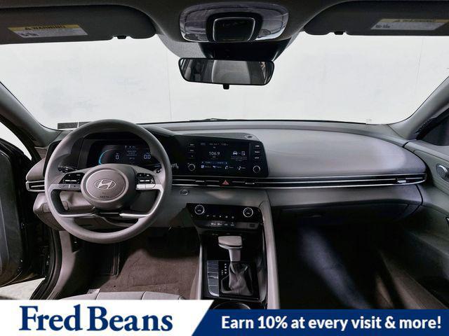 2026 Hyundai Elantra Hybrid Blue