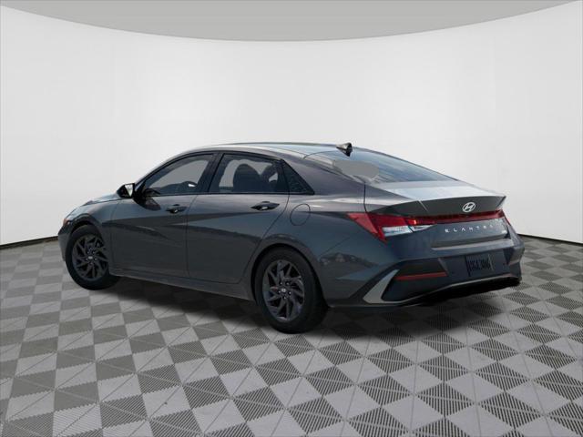 2026 Hyundai Elantra Hybrid Blue