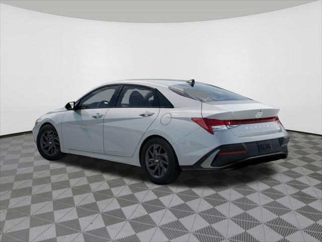 2026 Hyundai Elantra Hybrid Blue