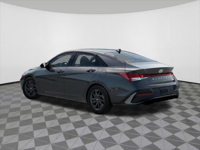 2026 Hyundai Elantra Hybrid Blue