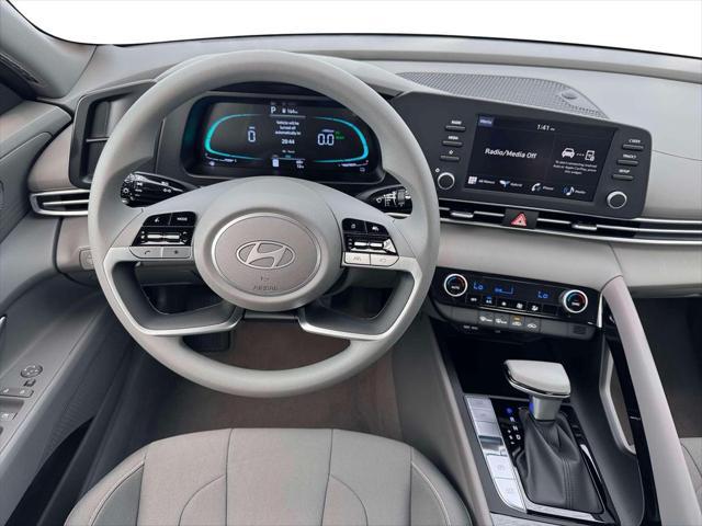 2026 Hyundai Elantra Hybrid Blue