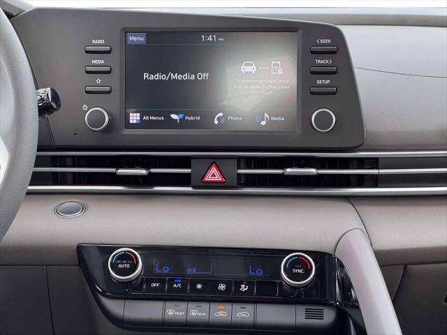2026 Hyundai Elantra Hybrid Blue