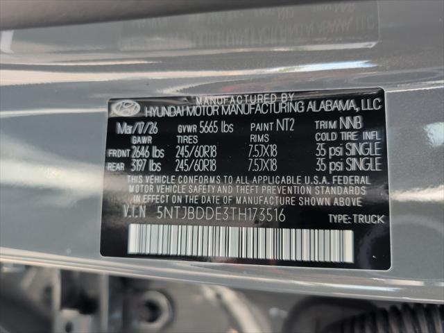 2026 Hyundai Santa Cruz SEL