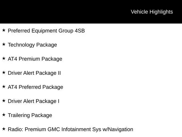 2020 GMC Sierra 1500 4WD Crew Cab Short Box AT4