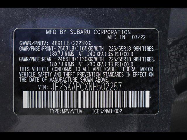 2022 Subaru Forester Limited