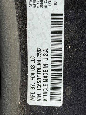 2020 Ram 1500 Laramie Crew Cab 4x4 5'7" Box