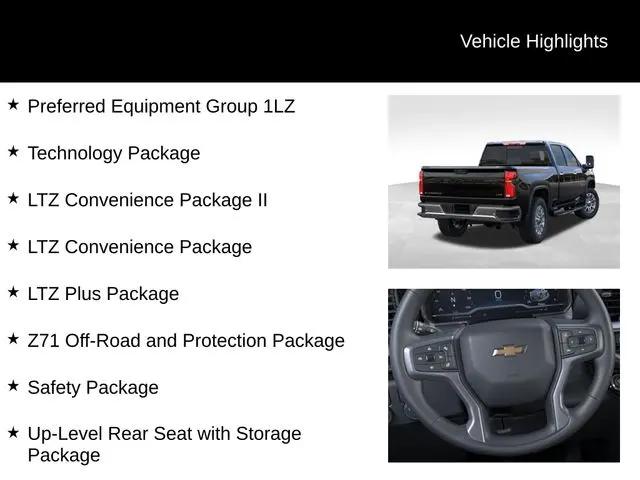 2026 Chevrolet Silverado 2500HD Crew Cab, Standard Bed, LTZ, 4WD