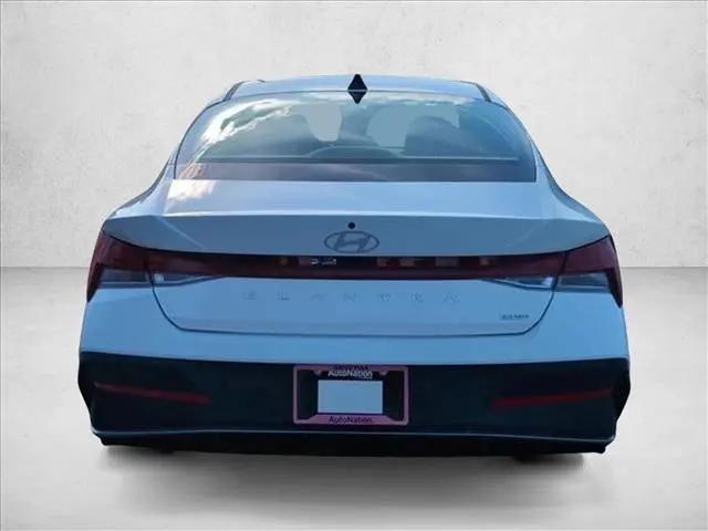 2026 Hyundai Elantra Hybrid Blue