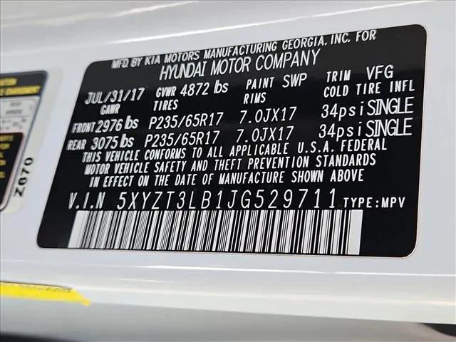 2018 Hyundai Santa Fe Sport 2.4L