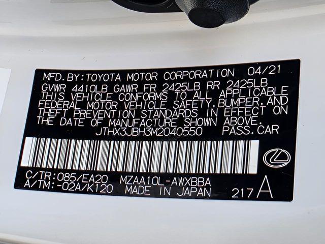 2021 Lexus UX 200 200 Base