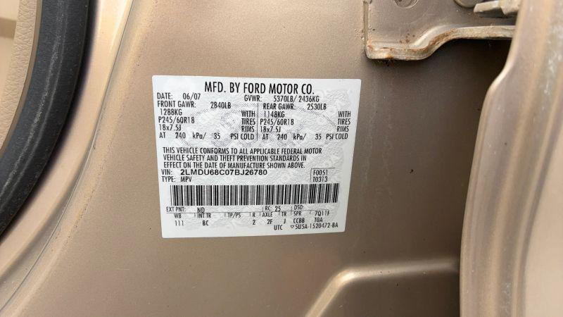 2007 Lincoln MKX Base