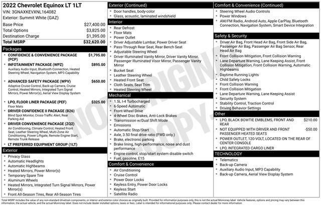 2022 Chevrolet Equinox FWD LT