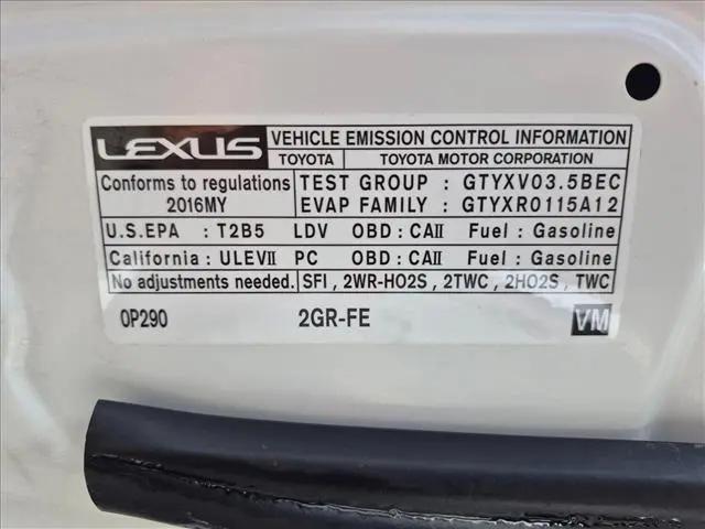 2016 Lexus ES 350 ES 350