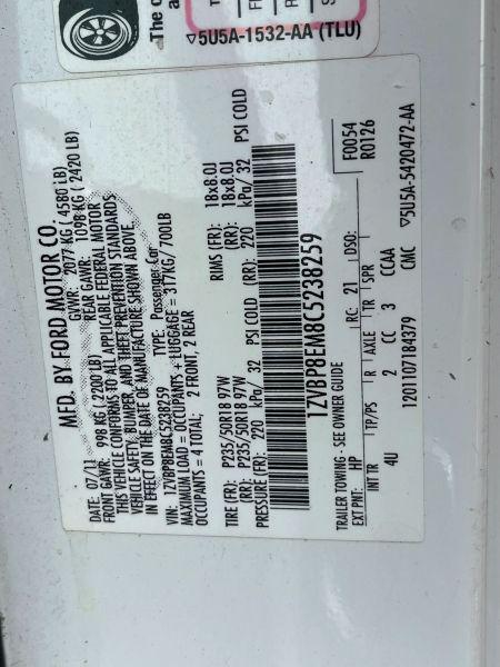 2012 Ford Mustang V6 Premium
