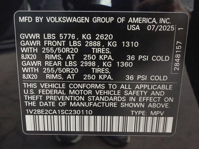 2025 Volkswagen Atlas Cross Sport 2.0T SEL