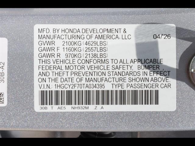 2026 Honda Accord Sedan Sport-L