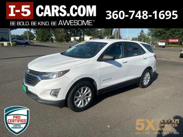 2020 Chevrolet Equinox AWD LS for sale in Chehalis, WA