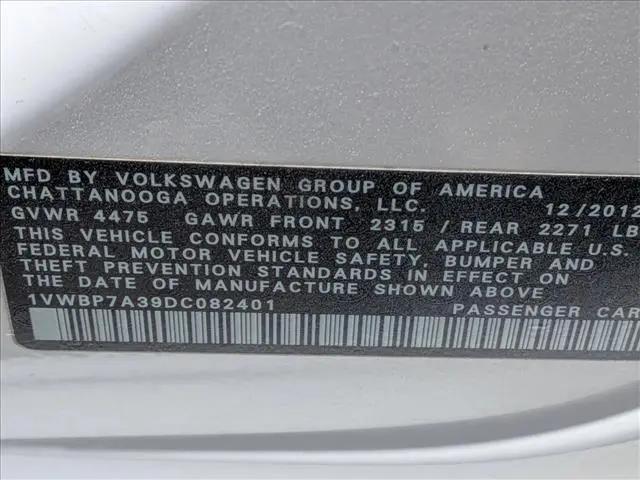2013 Volkswagen Passat 2.5L SE