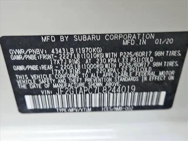 2020 Subaru Crosstrek Premium