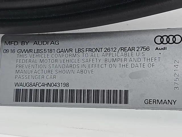 2017 Audi A6 Premium Plus