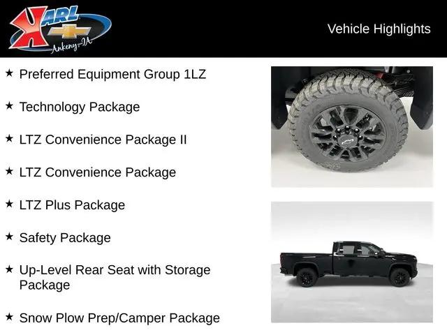 2026 Chevrolet Silverado 3500HD Crew Cab, Standard Bed, LTZ, 4WD