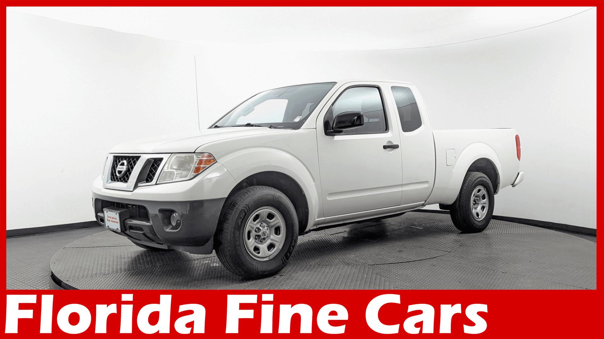 Glacier White 2018 Nissan Frontier S King Cab Pickup Truck 4X2 Automatic