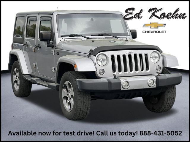 2016 Jeep Wrangler Unlimited Sahara for sale in Rockford, MI