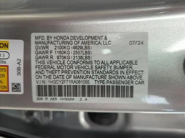 2024 Honda Accord Hybrid Sport-L