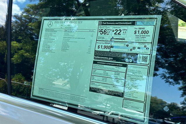 2026 Mercedes-Benz GLE GLE 450 4MATIC