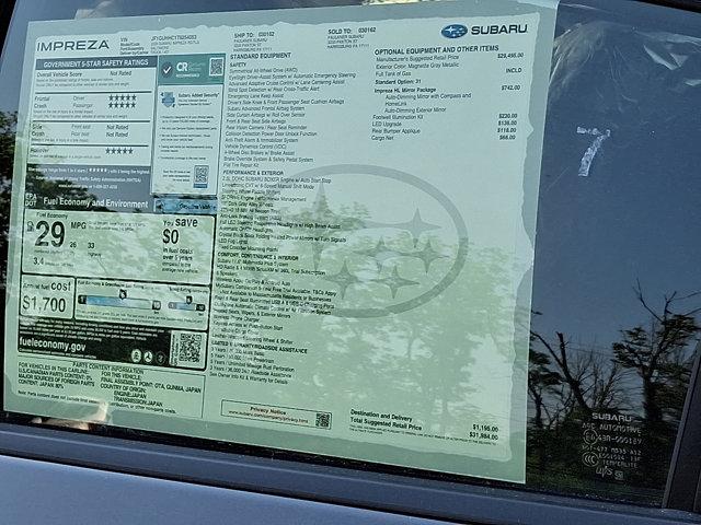 2026 Subaru Impreza RS
