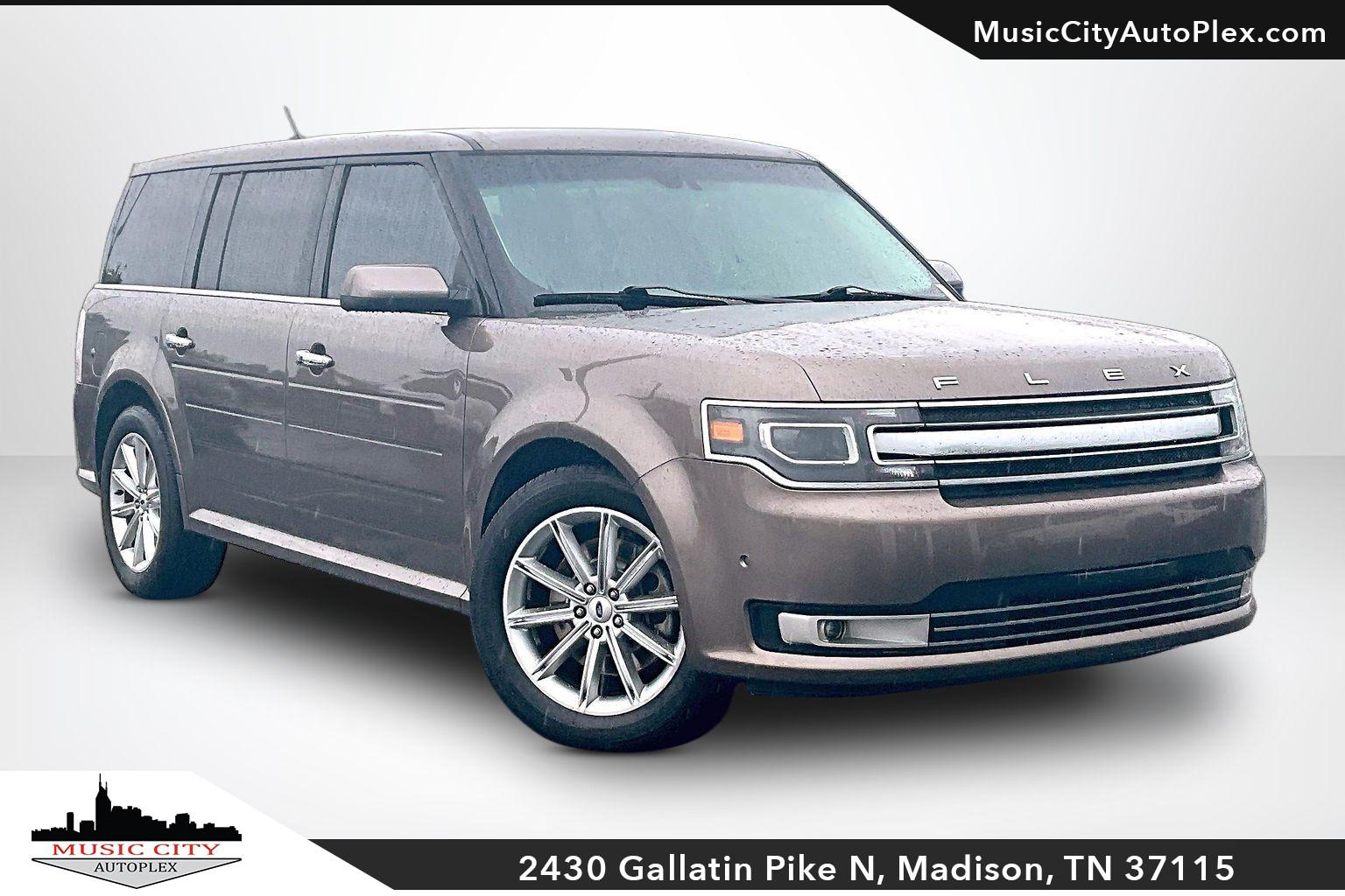 STONE GRAY 2019 Ford Flex Limited FWD SUV / Crossover Front-Wheel Drive Automatic