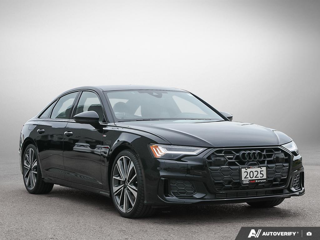 Mythos Black Metallic 2025 Audi A6 Sedan Automatic