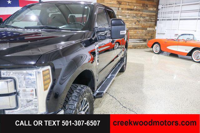 2019 Ford F-250 Lariat 4x4 Crew Cab 6.2L GAS 20s Financing Black