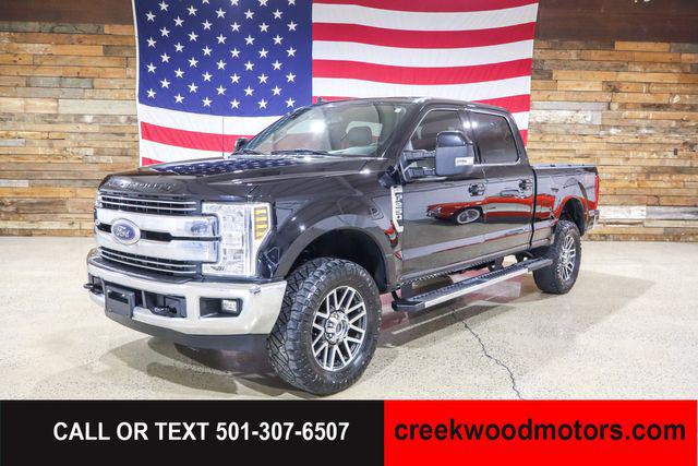 2019 Ford F-250 Lariat 4x4 Crew Cab 6.2L GAS 20s Financing Black