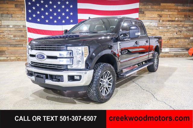 2019 Ford F-250 Lariat 4x4 Crew Cab 6.2L GAS 20s Financing Black
